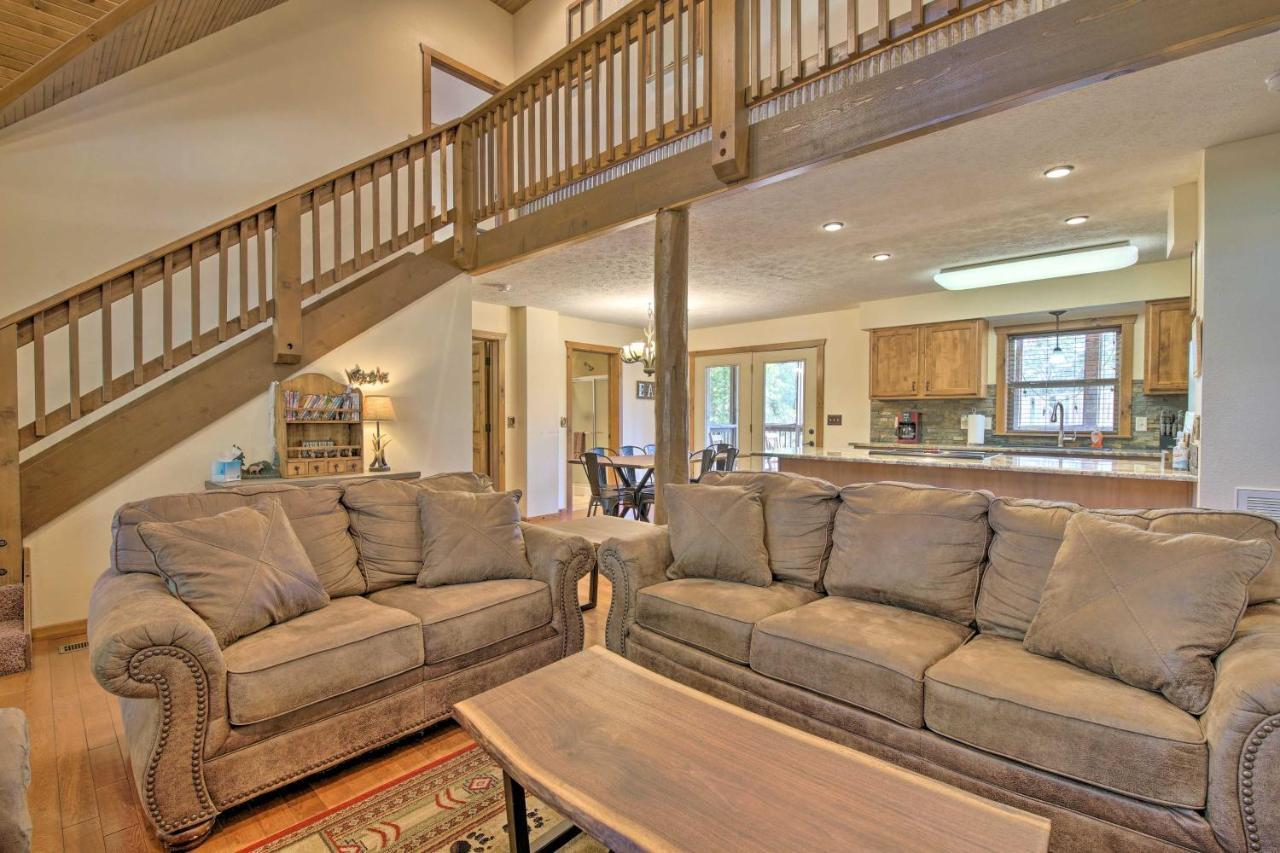 Cozy Rustic River Lodge Family Retreat Near Sdc! Branson Eksteriør bilde