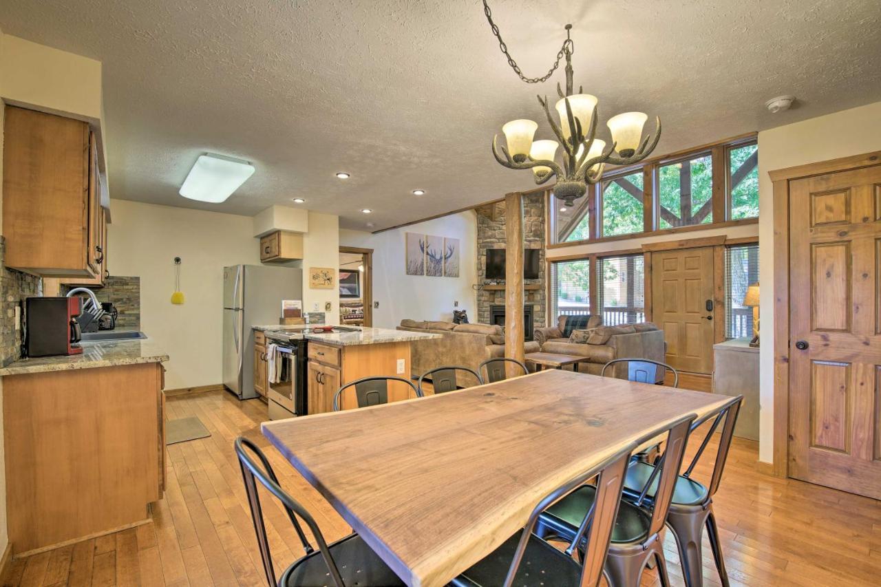Cozy Rustic River Lodge Family Retreat Near Sdc! Branson Eksteriør bilde